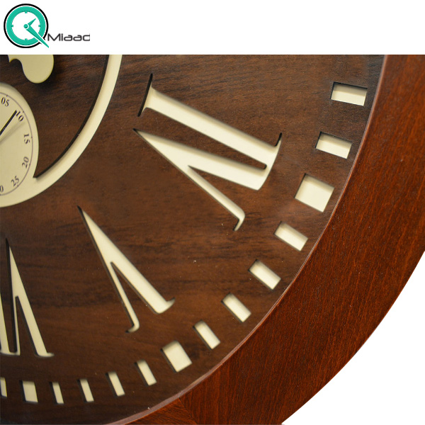 ساعت دیواری چوبی ارس مدل 5202  قیمت ساعت دیواری