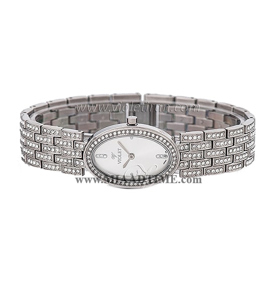 قیمت ساعت مچی زنانه نگین دار