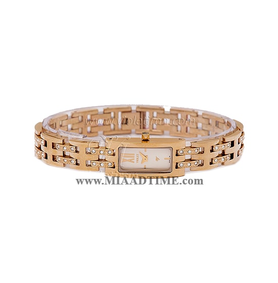 خرید پستی ساعت مچی زنانه نگین دار