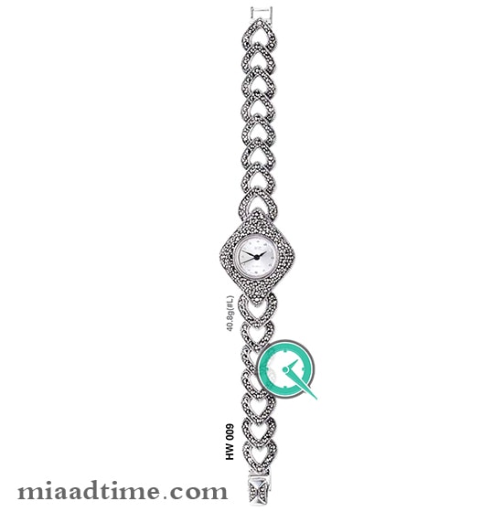 ساعت مچی زنانه نقره HF کد 009 HF