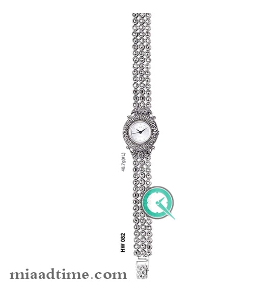 ساعت مچی زنانه نقره HF کد 082 قیمت ساعت نقره اصل