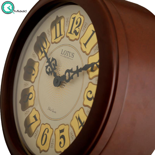 ساعت ایستاده و کنارسالنی لوتوس مدل 121 قهوه ای ساعت ایستاده جدید وشیک