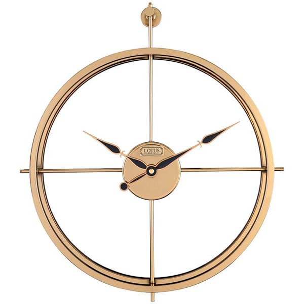 ساعت دیواری فلزی لوتوس مدل 18029 ANTIQUE