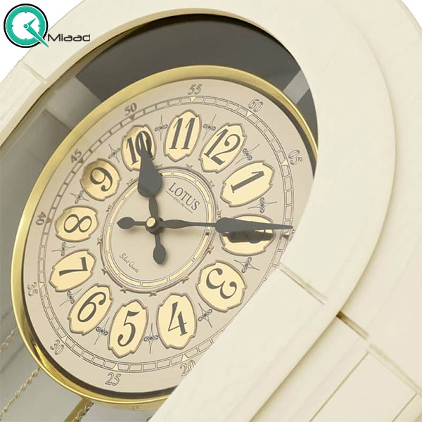 ساعت ایستاده و کنارسالنی لوتوس مدل 224 کرم قیمت ساعت ایستاده