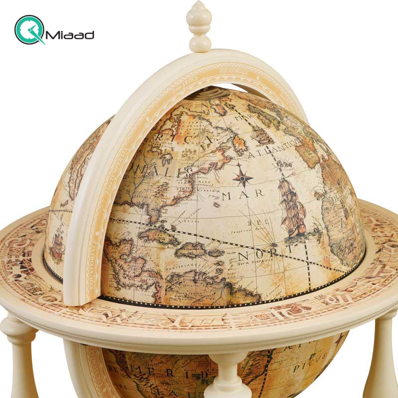 تلفن پایه دار چوبی میز کره لوتوس مدل 817 کرم تلفن کلاسیک