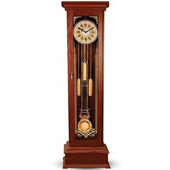 ساعت ایستاده چوبی کلاسیک لوتوس رنگ کافی مدل ANTONIO XL-221