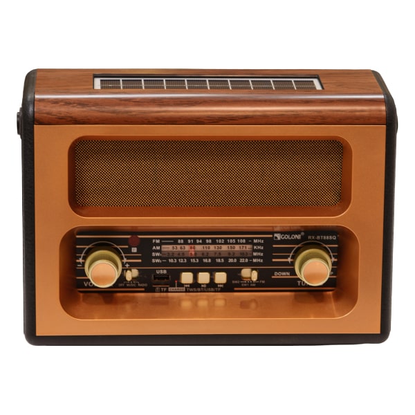 رادیو شارژی کلاسیک طرح چوب مدل 88