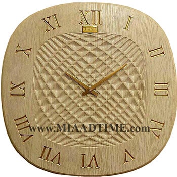 ساعت دیواری چوبی ریتمیکس مدل RITMIX-220