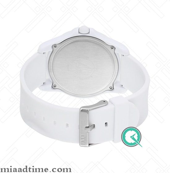 ساعت کیو اند کیو q&q | قاب و بند سفید | کد vr42j003y اند