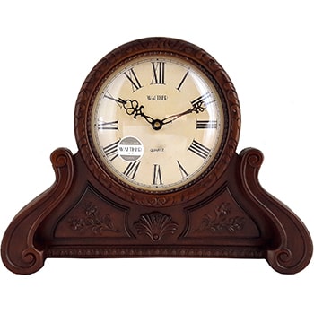 ساعت رومیزی کلاسیک چوبی برند والتر مدل 2201