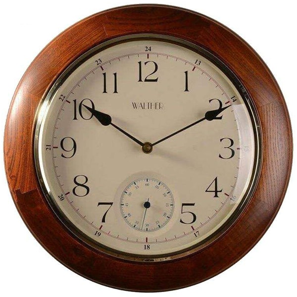 ساعت دیواری چوبی والتر مدل 10504