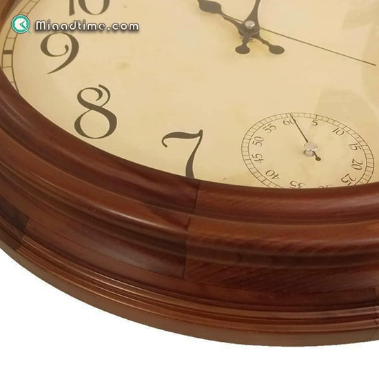 ساعت دیواری چوبی والتر مدل 907
