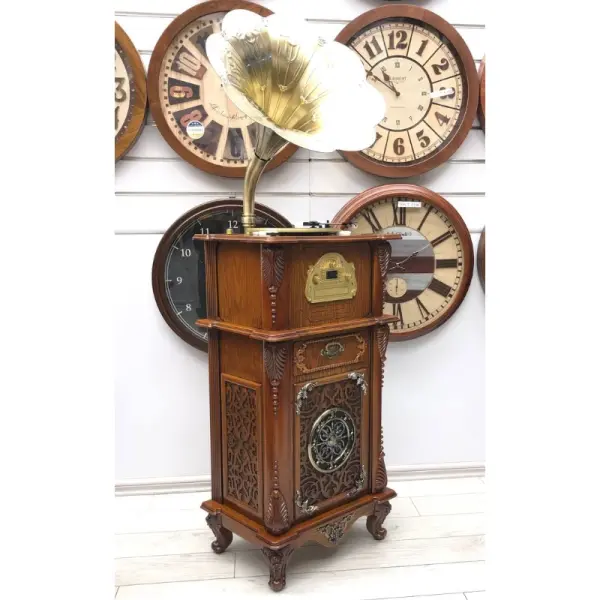 گرامافون ایستاده آنتیک 5 کاره مدل 2226