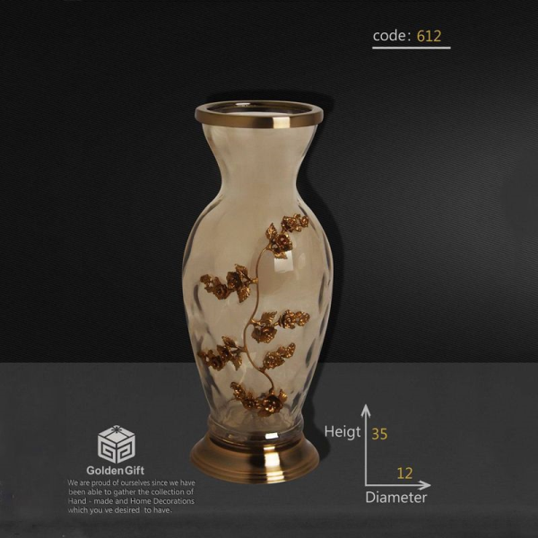 گلدان دکوری مدل 617، گلدان تزیینی و دکوری بسیار شکیل، آذین بزرگ