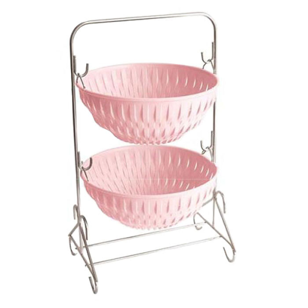 جا سیب زمینی پیاز برند لیمون مدل 107835، جا سیب زمینی و پیازی دو طبقه برای ذخیره‌سازی و نگهداری بهینه سیب‌زمینی و پیاز