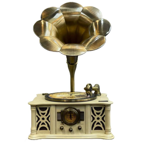 گرامافون رومیزی برند لاکچری مدل 105