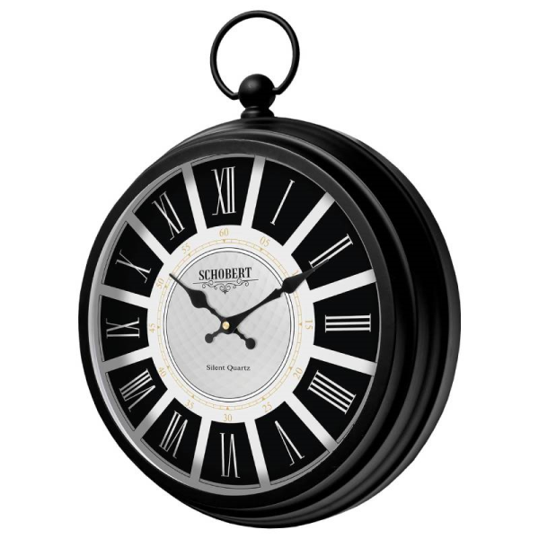 ساعت دیواری فلزی شوبرت مدل 5138B
