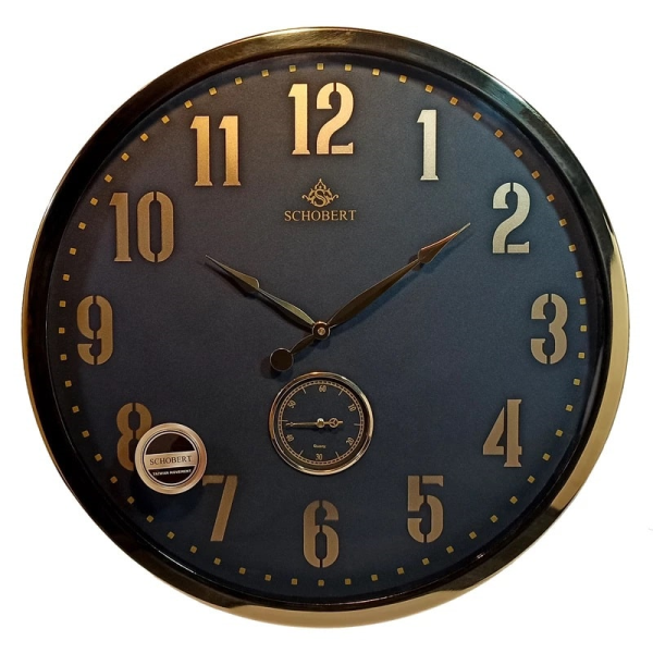 ساعت دیواری فلزی شوبرت مدل 5319