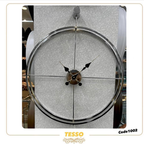 ساعت دیواری فلزی تسو مدل 1002