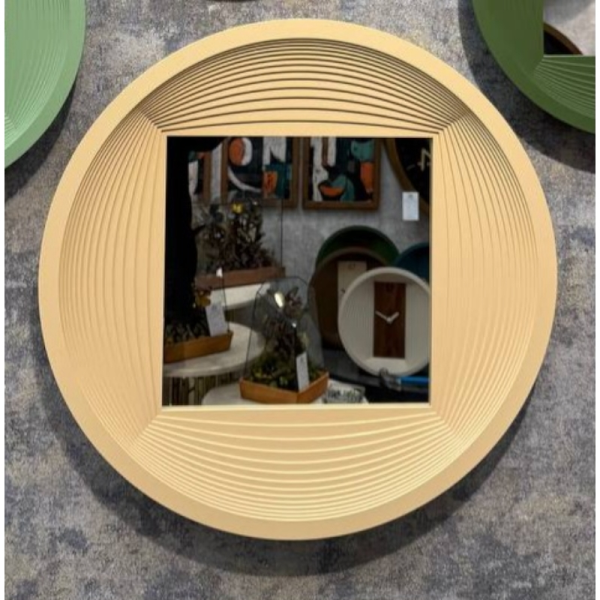 آینه دیواری دکوراتیو مدل 2245، آینه ای ساده و بسیار زیبا قطر 50 با طراحی مدرن و تنوع رنگی