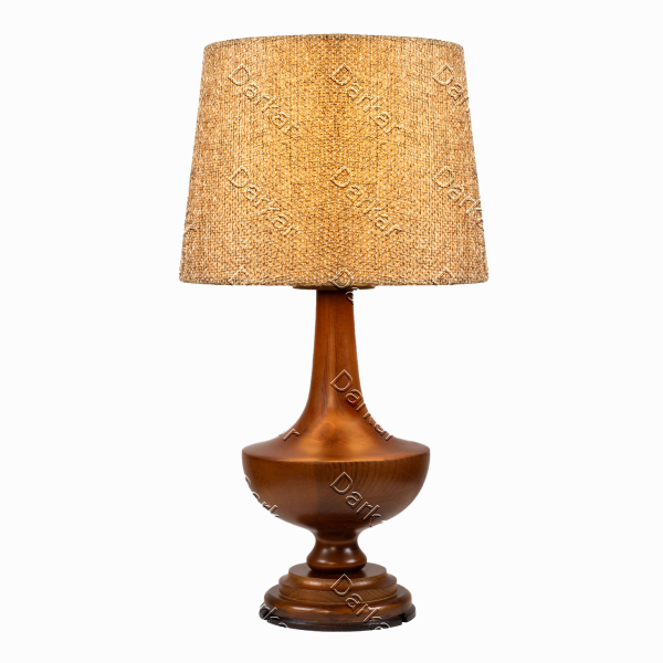 آباژور رومیزی چوبی مدل ملیسا کد 507