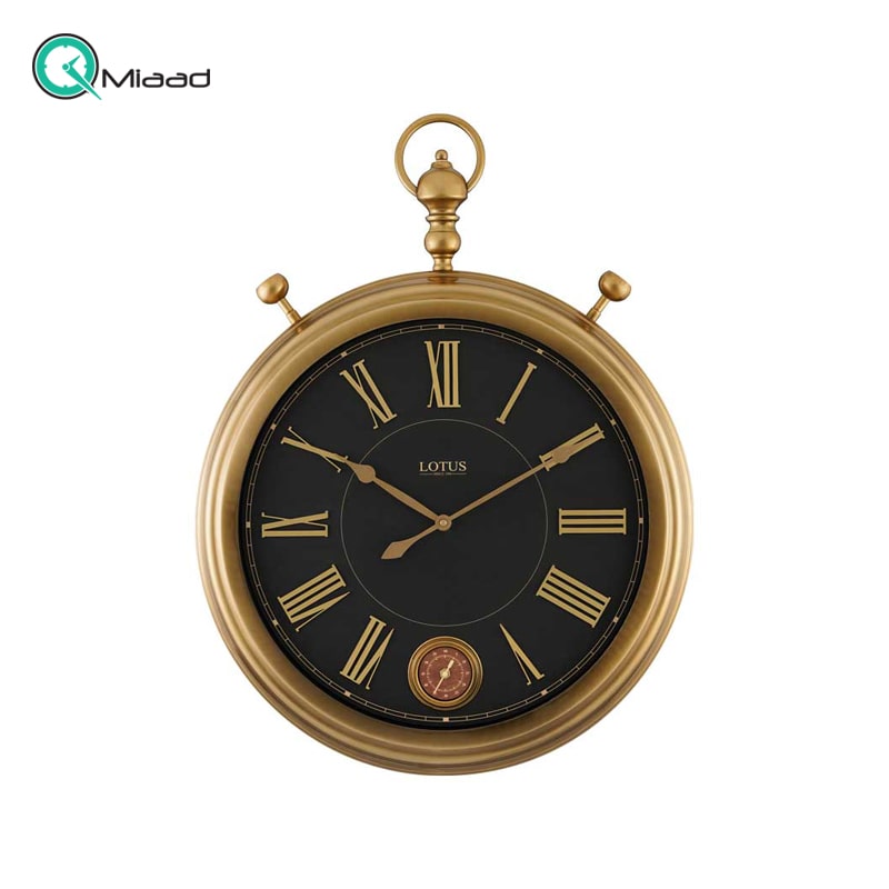 ساعت دیواری فلزی لوتوس مدل 16038