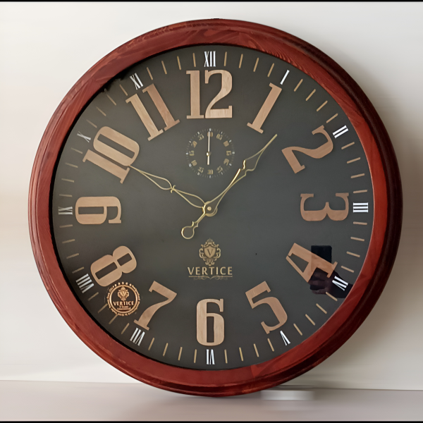 ساعت دیواری چوبی ورتیچ مدل 750