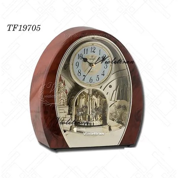 ساعت رومیزی دکوری ویولت،  مدل TF19705