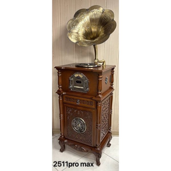 گرامافون مبله والتر فول‌جدید مدل 2511 پرو‌مکس قهوه ای